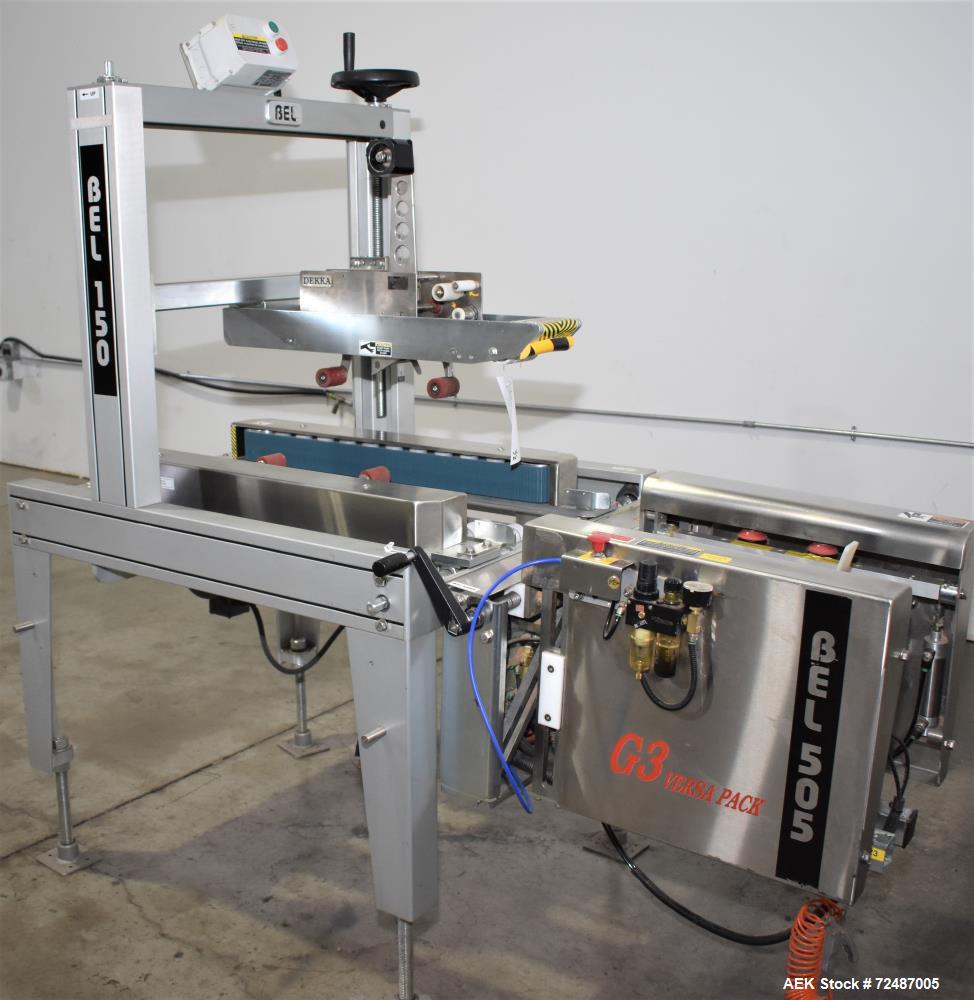 Wexxar-Belcor 505 Semi-Automatic Case Former / Case Erector with 150 Taper